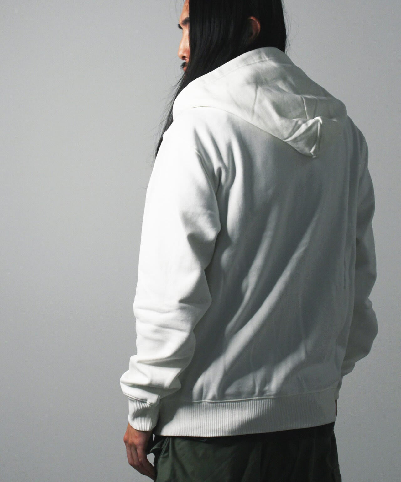 DAILY/デイリー】ZIP UP SWEAT PARKA LOGO / ジップアップ スウェット