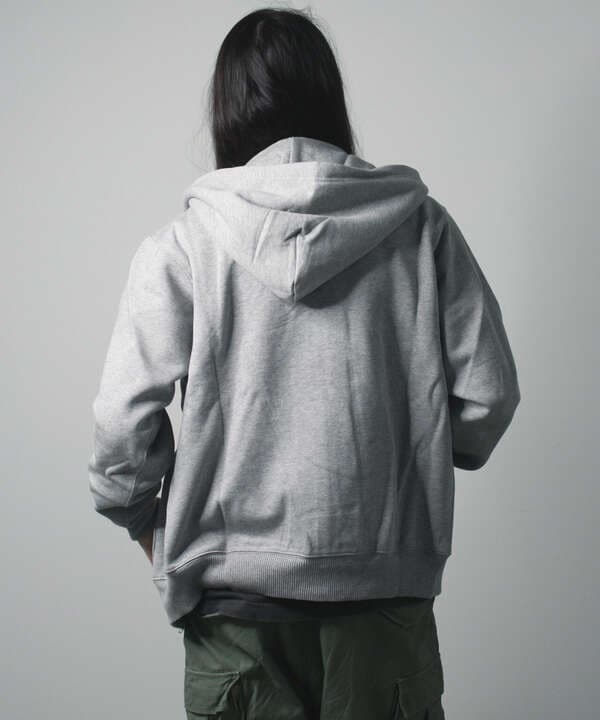 《DAILY/デイリー》ZIP UP SWEAT PARKA LOGO / ジップアップ スウェット パーカー ロゴ / AVIREX / 