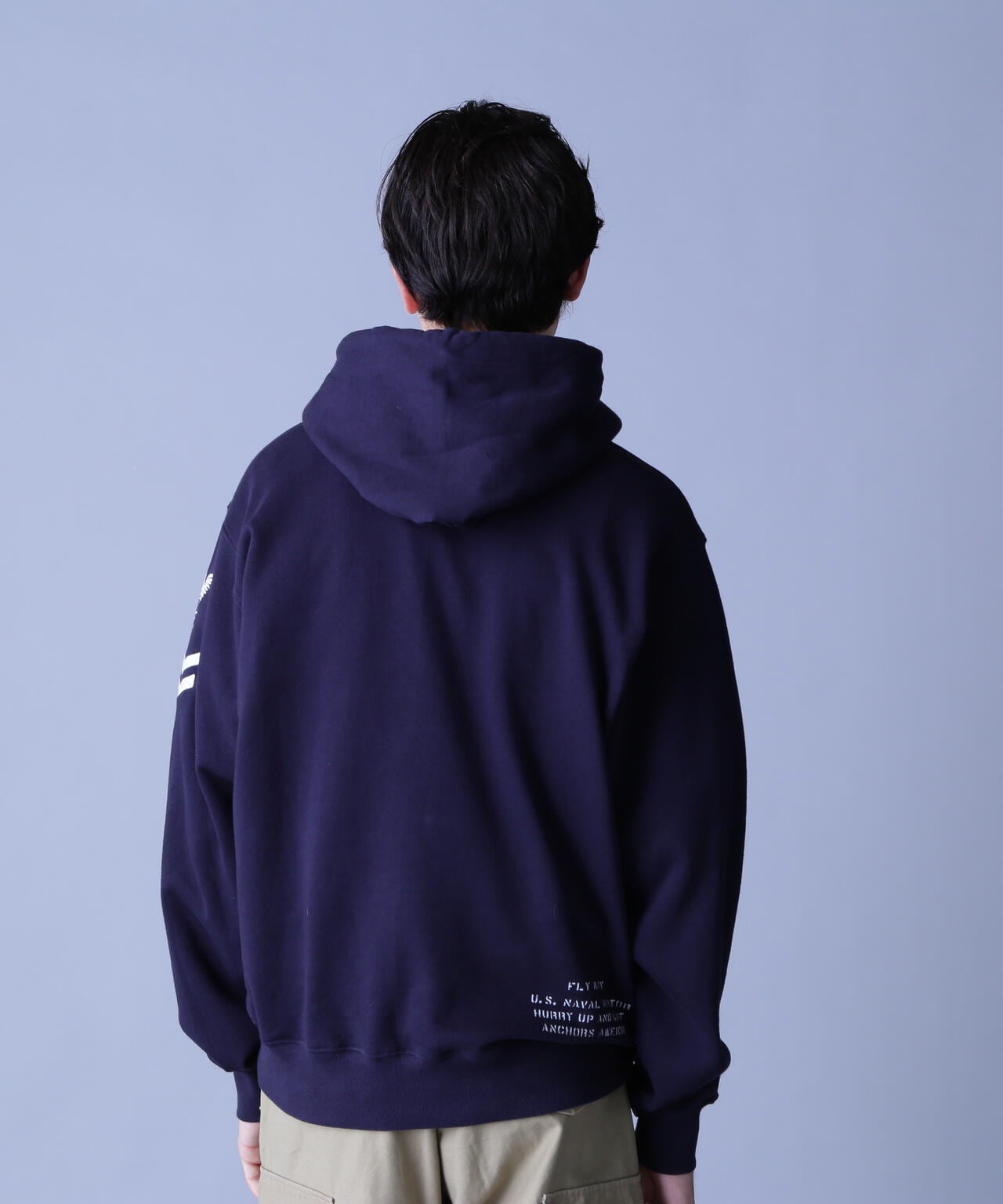 NAVAL PULLOVER PARK  / ネイバル プルオーバー パーカー / AVIREX / アヴィレックス