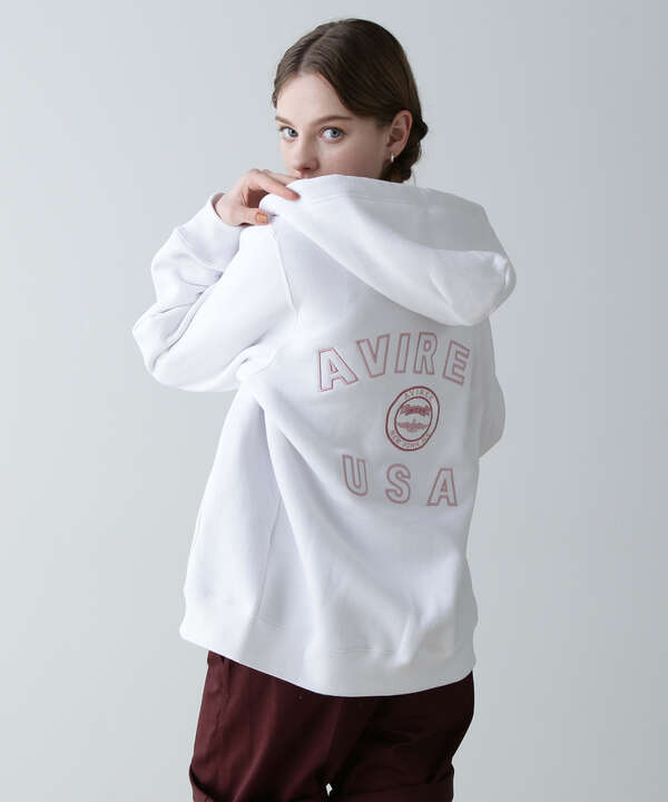 VARSITY LOGO SWEAT PARKA/バーシティロゴ スウェットパーカー