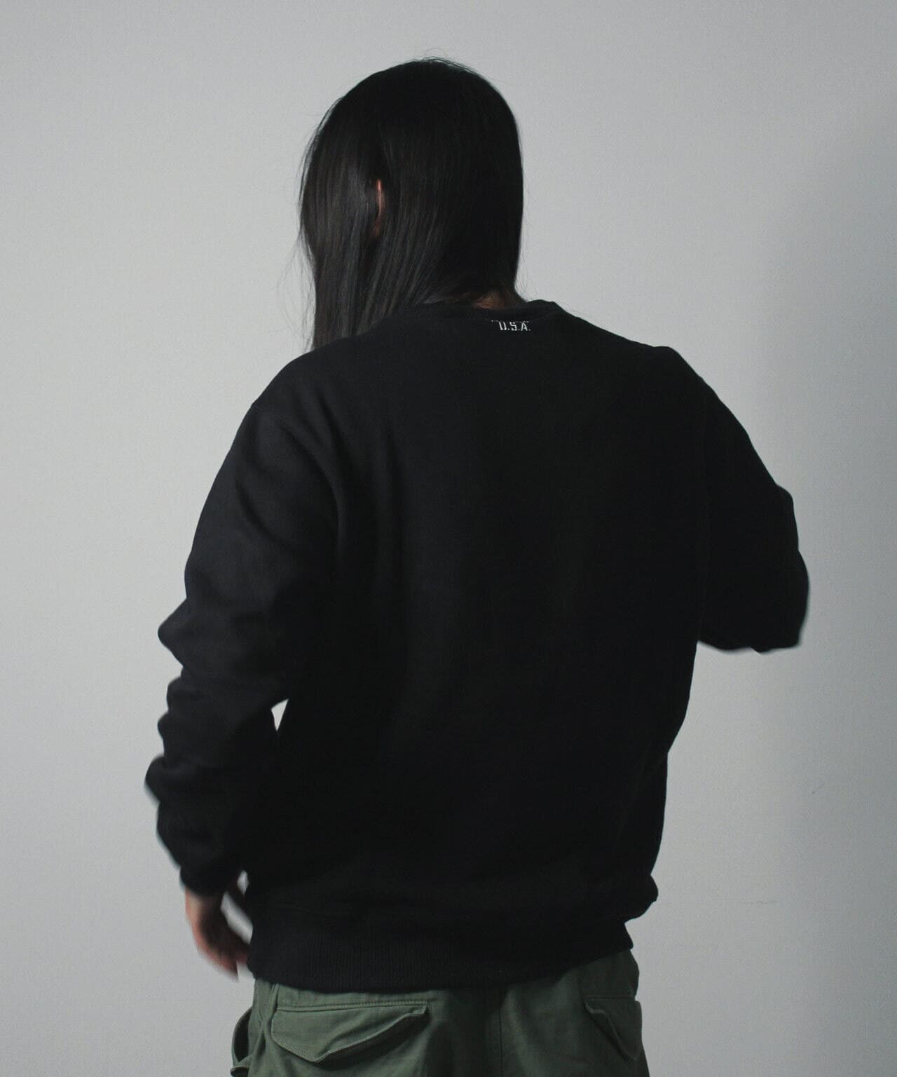 《DAILY/デイリー》CREW NECK L/S SWEAT / クルーネック ロングスリーブ スウェット / AVIREX / アヴィレ