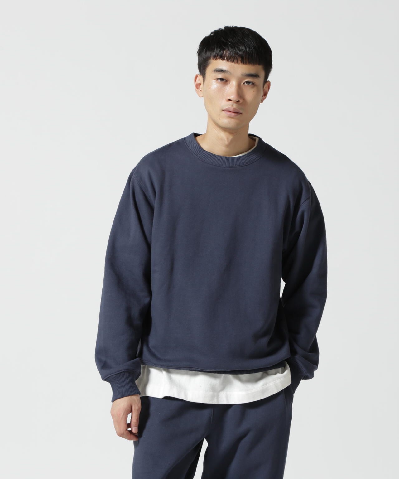 《DAILY/デイリー》CREW NECK L/S SWEAT / クルーネック ロングスリーブ スウェット / AVIREX / アヴィレ