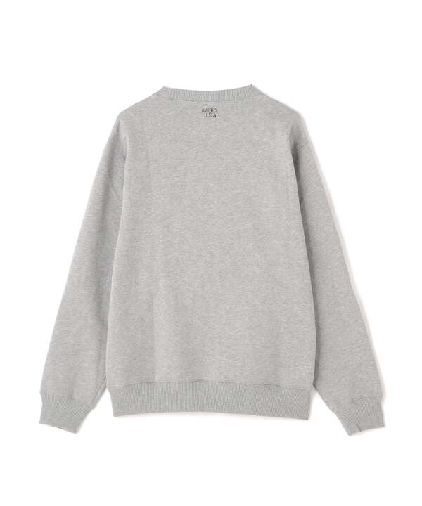 《DAILY/デイリー》CREW NECK L/S SWEAT / クルーネック ロングスリーブ スウェット / AVIREX / アヴィレ