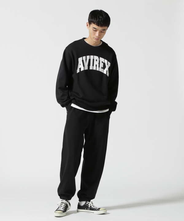 《DAILY/デイリー》CREW NECK L/S SWEAT LOGO / クルーネック ロングスリーブ スウェット / AVIREX /