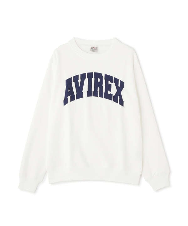 《DAILY/デイリー》CREW NECK L/S SWEAT LOGO / クルーネック ロングスリーブ スウェット / AVIREX /