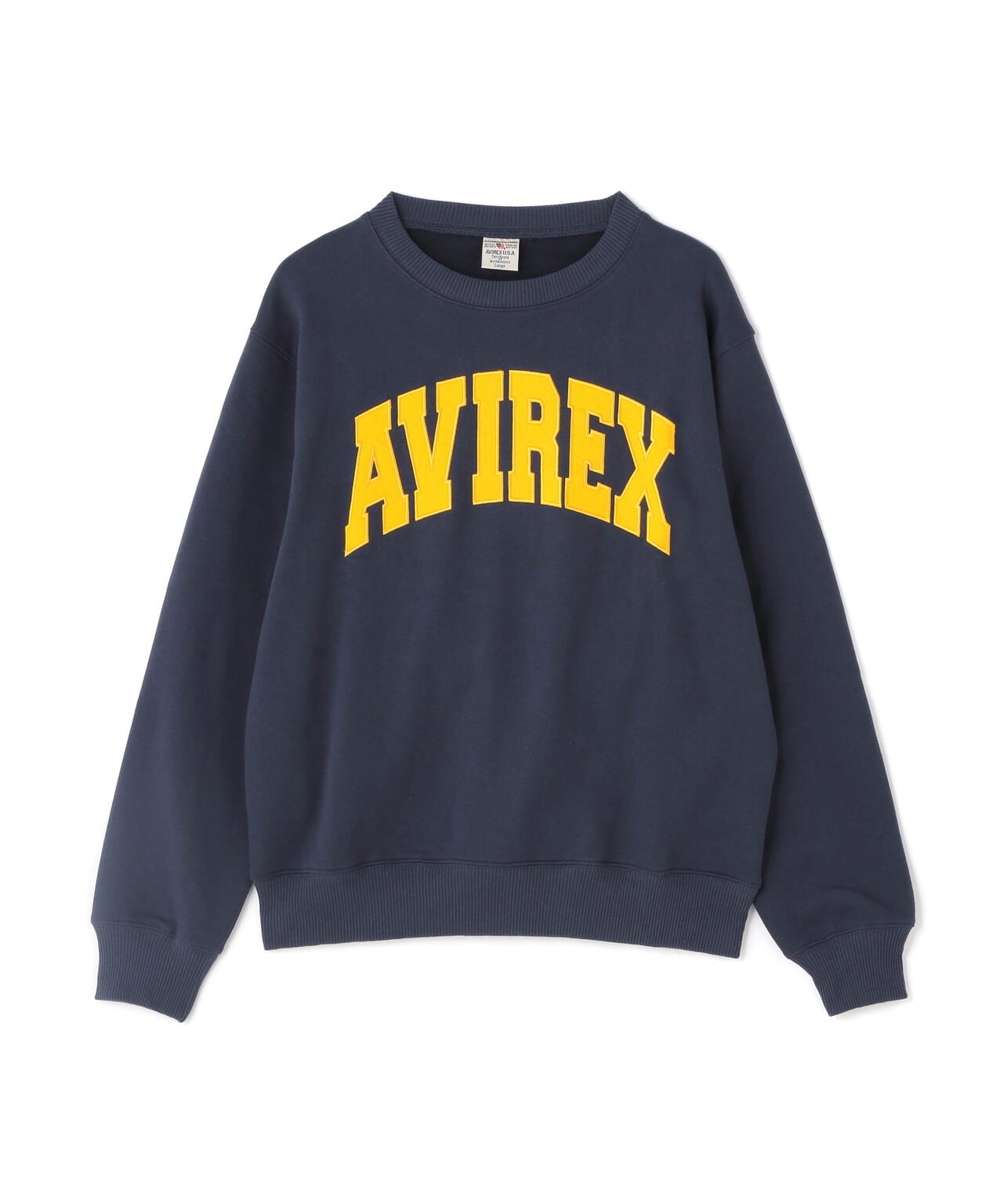 《DAILY/デイリー》CREW NECK L/S SWEAT LOGO / クルーネック ロングスリーブ スウェット / AVIREX /