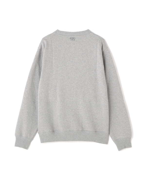 《DAILY/デイリー》CREW NECK L/S SWEAT LOGO / クルーネック ロングスリーブ スウェット / AVIREX /