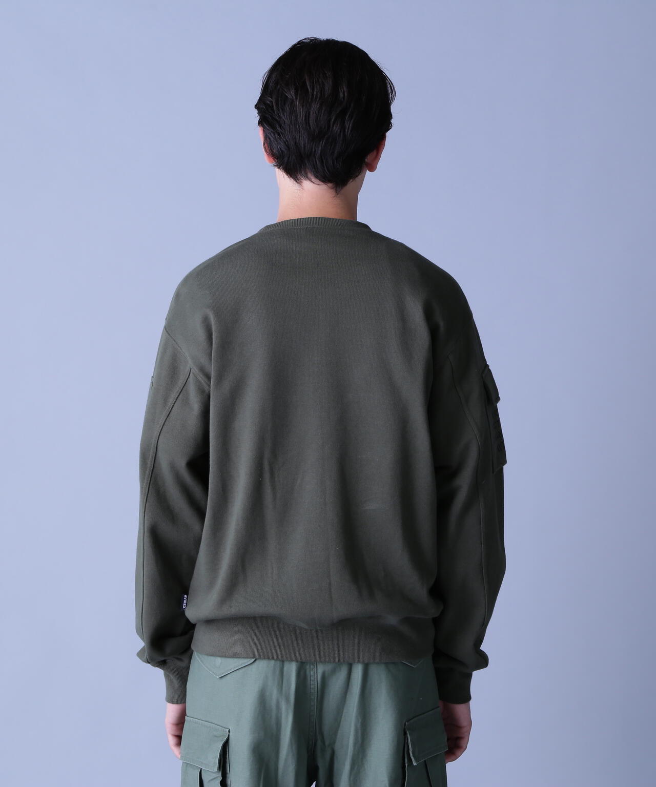 FATIGUE CREWNECK SWEAT / ファティーグ クルーネック スウェット