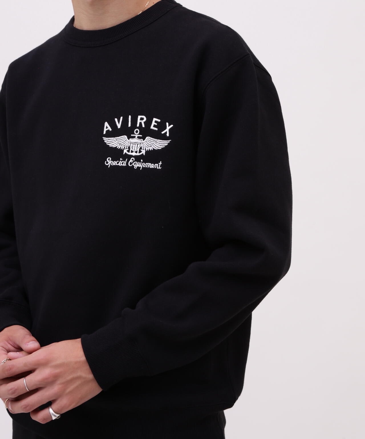 VARSITY LOGO CREW NECK SWEAT /バーシティ ロゴ クルーネック スウェ