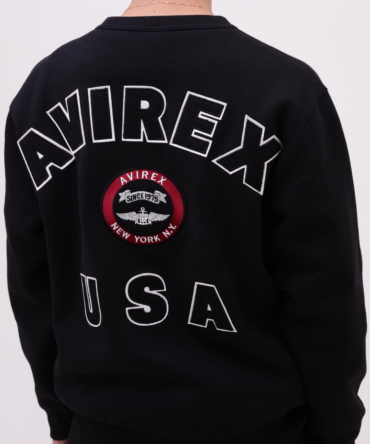 VARSITY LOGO CREW NECK SWEAT /バーシティ ロゴ クルーネック スウェ