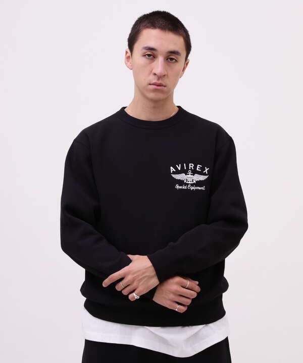 VARSITY LOGO CREW NECK SWEAT /バーシティ ロゴ クルーネック スウェ