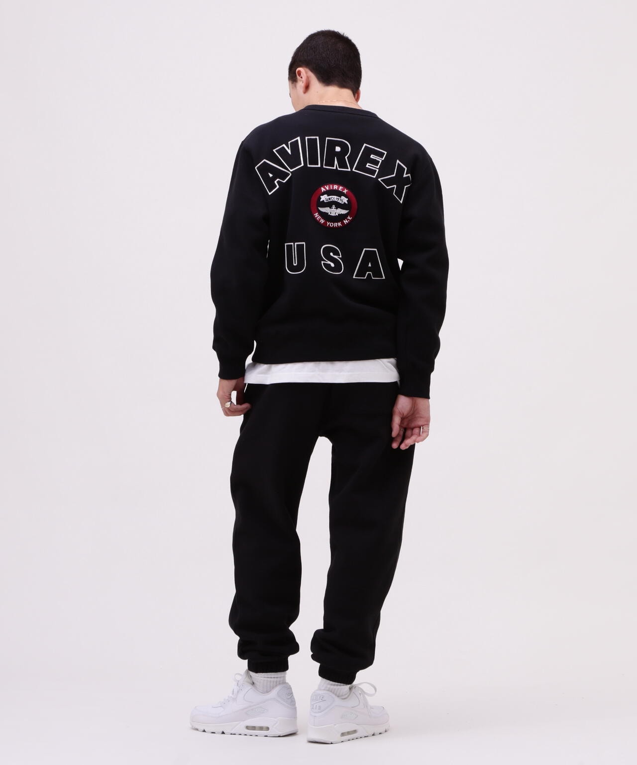 VARSITY LOGO CREW NECK SWEAT /バーシティ ロゴ クルーネック スウェ