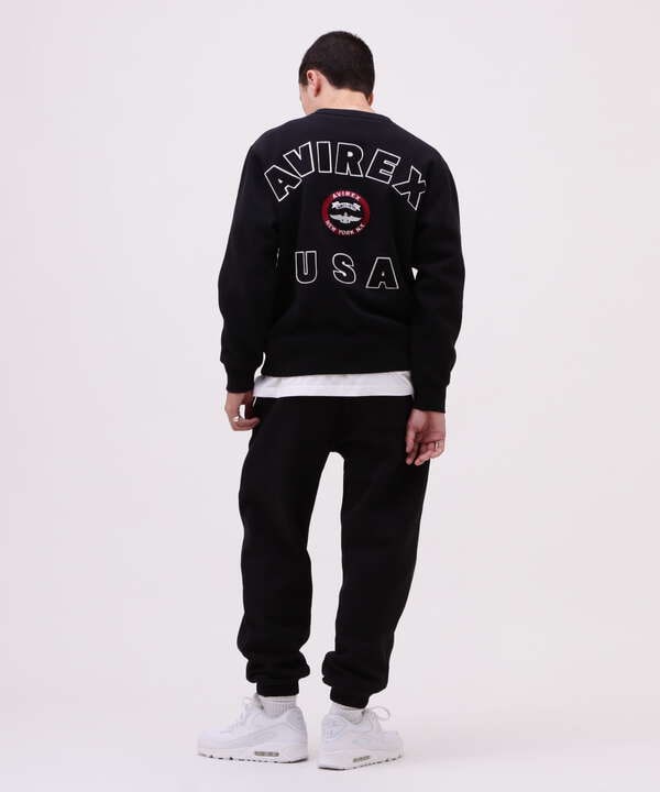 VARSITY LOGO CREW NECK SWEAT /バーシティ ロゴ クルーネック スウェ