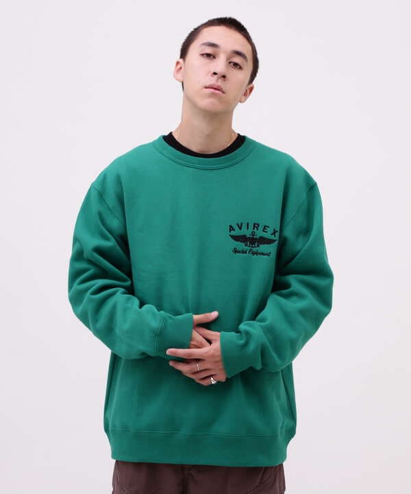 VARSITY LOGO CREW NECK SWEAT /バーシティ ロゴ クルーネック スウェ