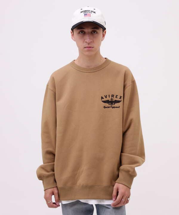 VARSITY LOGO CREW NECK SWEAT /バーシティ ロゴ クルーネック スウェ