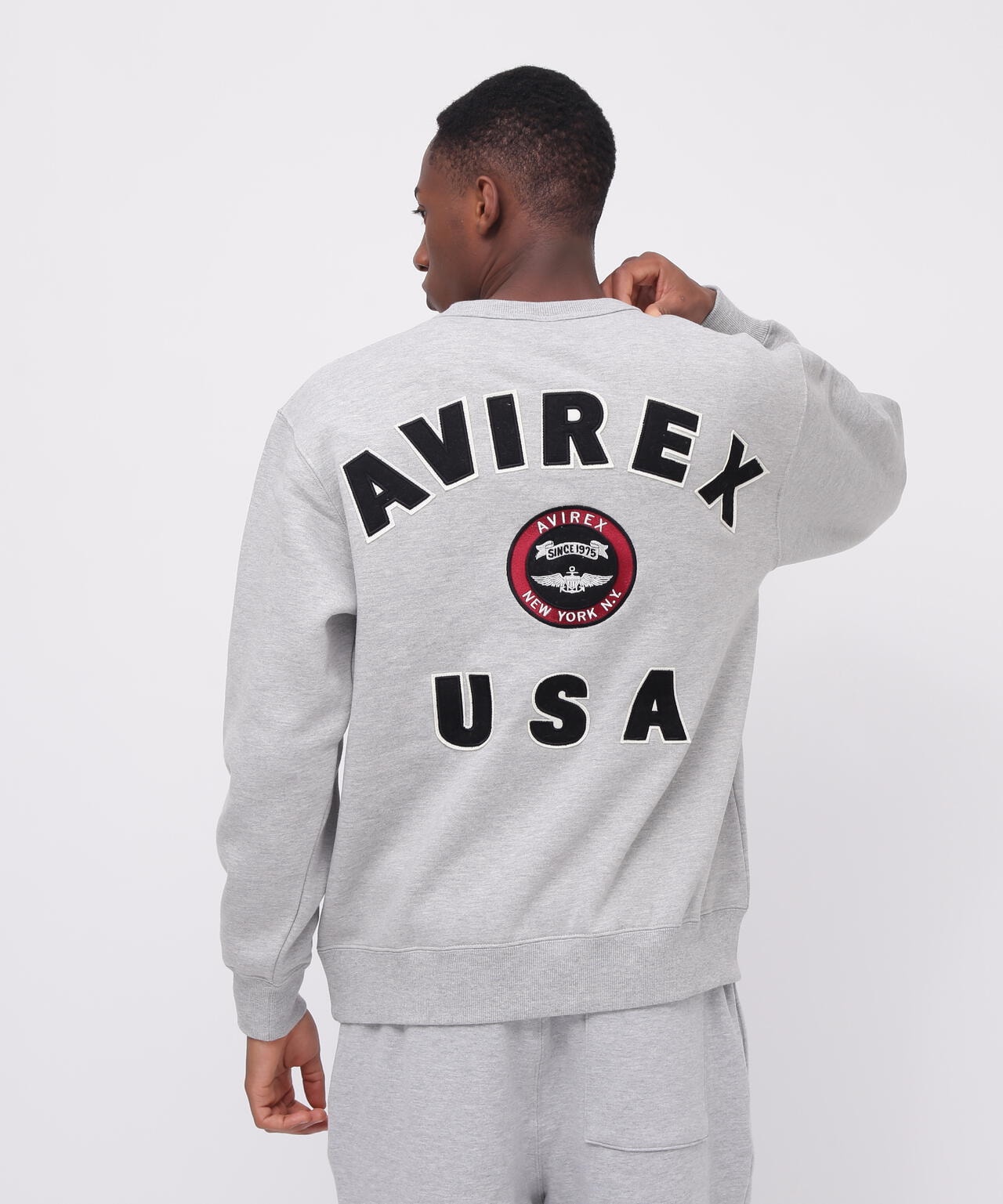 VARSITY LOGO CREW NECK SWEAT /バーシティ ロゴ クルーネック スウェ