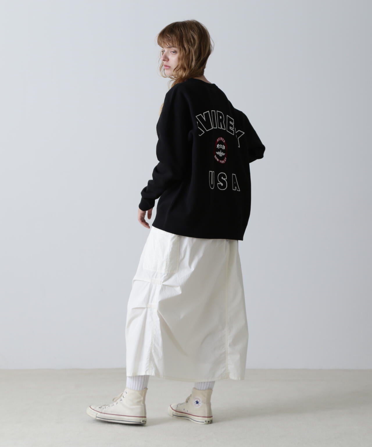 VARSITY LOGO SWEAT/バーシティロゴスウェット | AVIREX