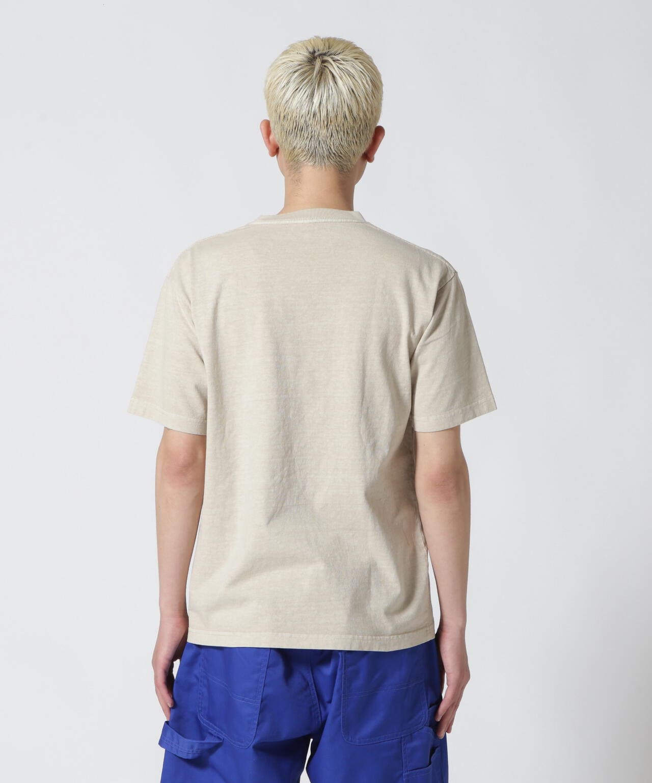 《DAILY/デイリー》SHORTSLEEVE FADE WASH POCKET T-SHIRT / 半袖 フェイドウォッシュ ポケット