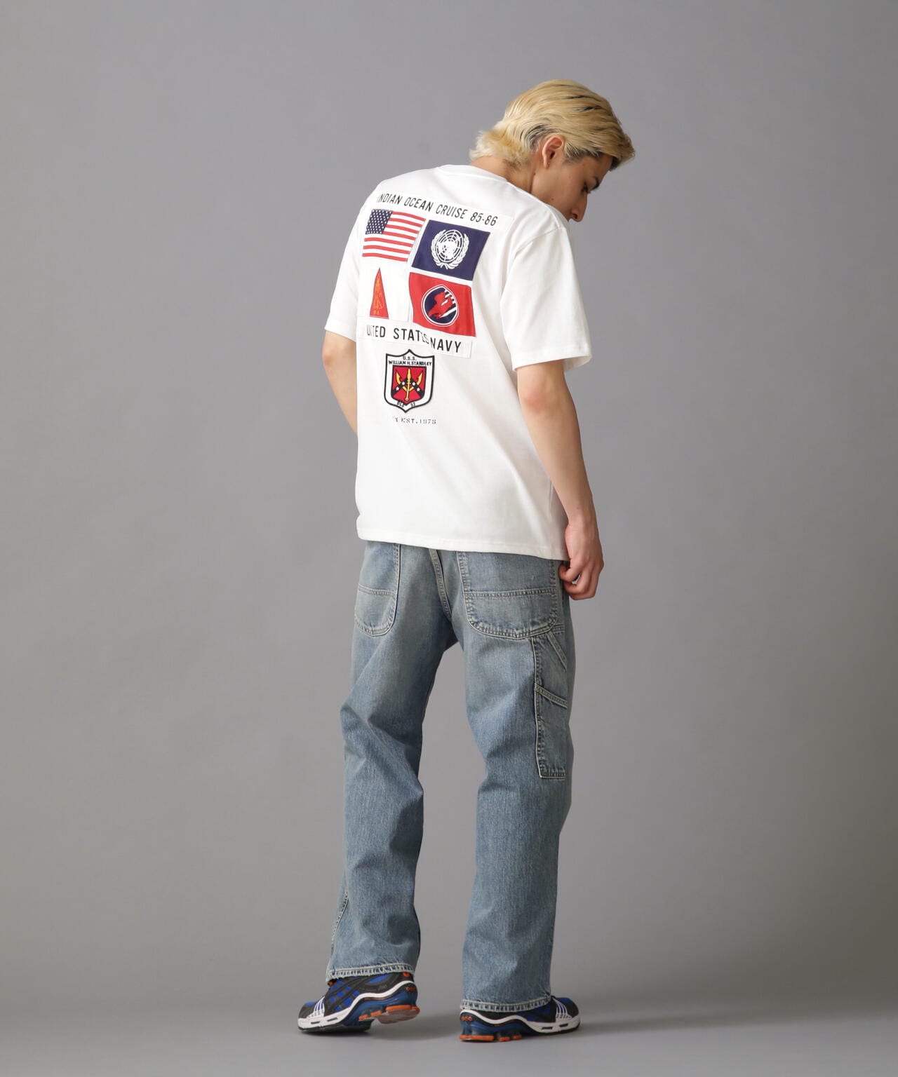 TOP GUN SHEETING PATCH T-SHIRT / トップガン シーチング パッチ Tシャツ