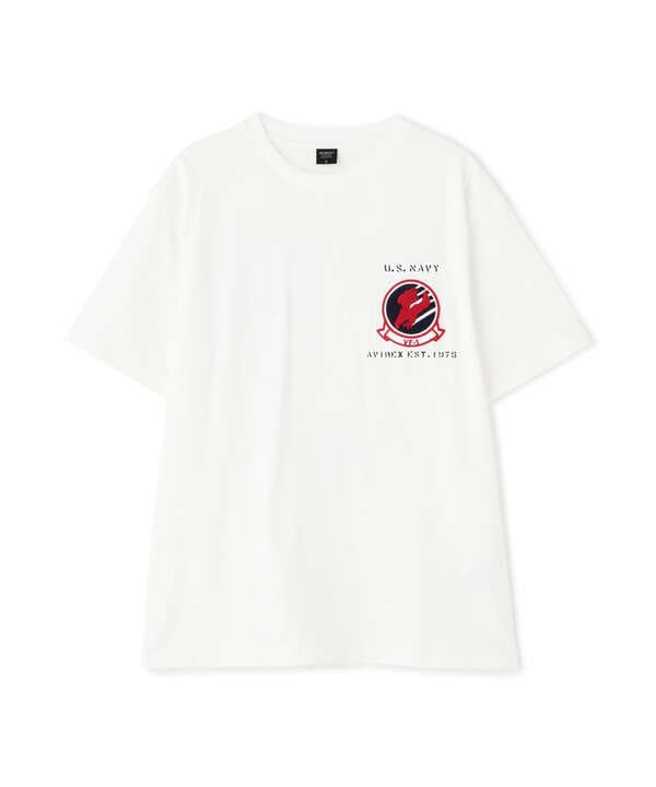 TOP GUN SHEETING PATCH T-SHIRT / トップガン シーチング パッチ Tシャツ