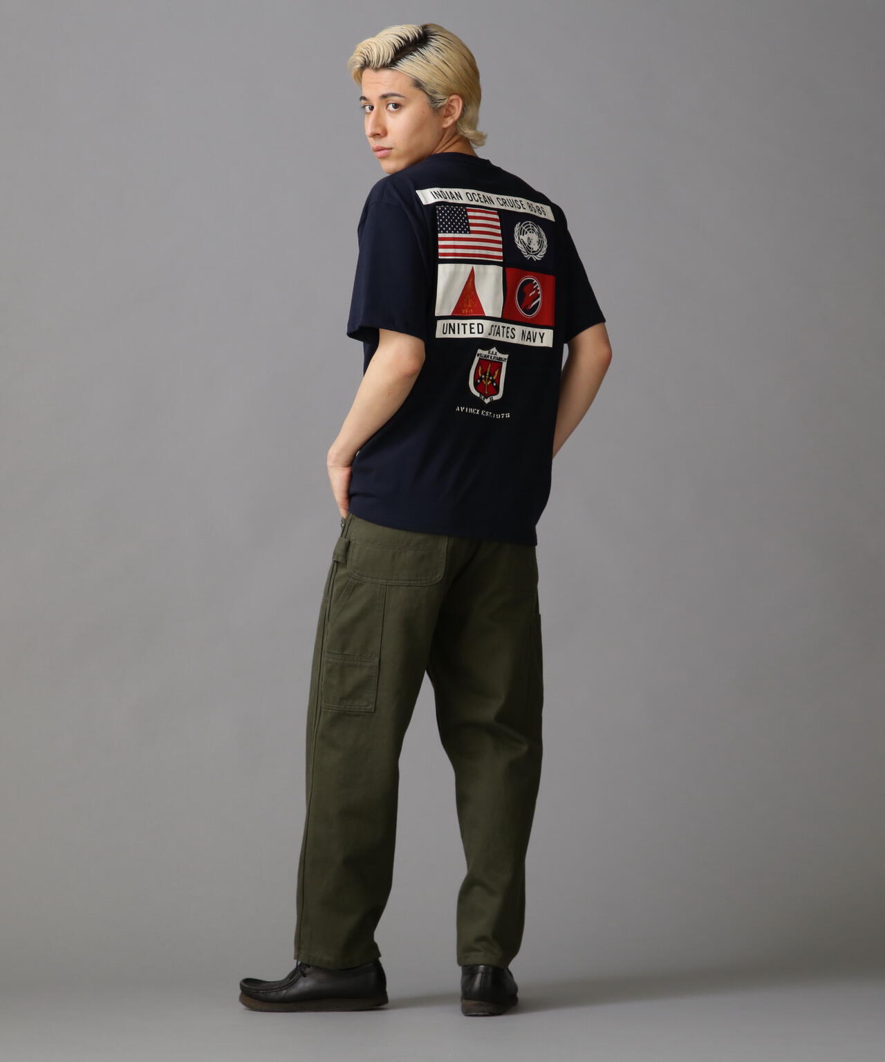 TOP GUN SHEETING PATCH T-SHIRT / トップガン シーチング パッチ Tシャツ