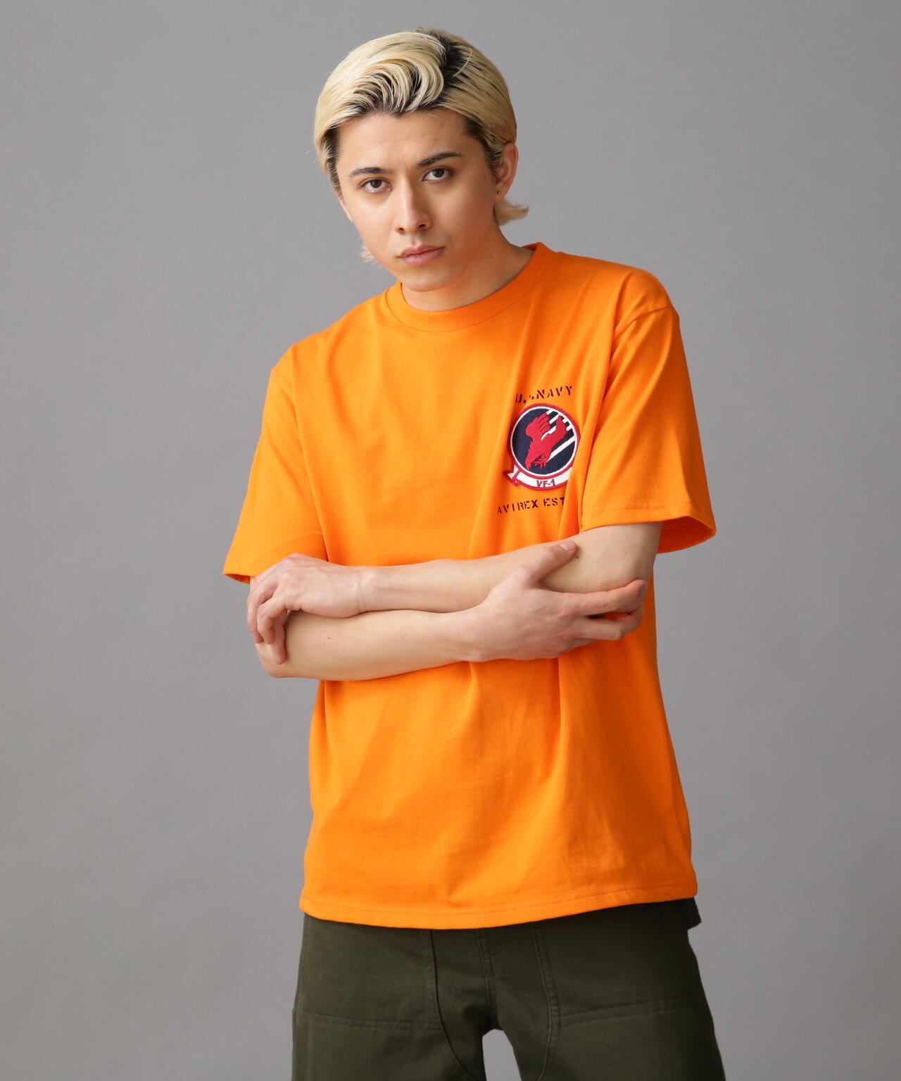 TOP GUN SHEETING PATCH T-SHIRT / トップガン シーチング パッチ Tシャツ