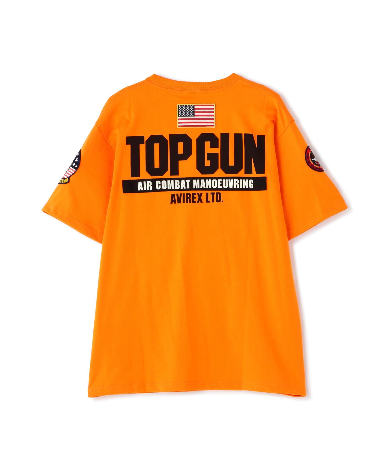 TOP GUN PATCH & PRINT T-SHIRT / トップガン パッチ ＆ プリント T 