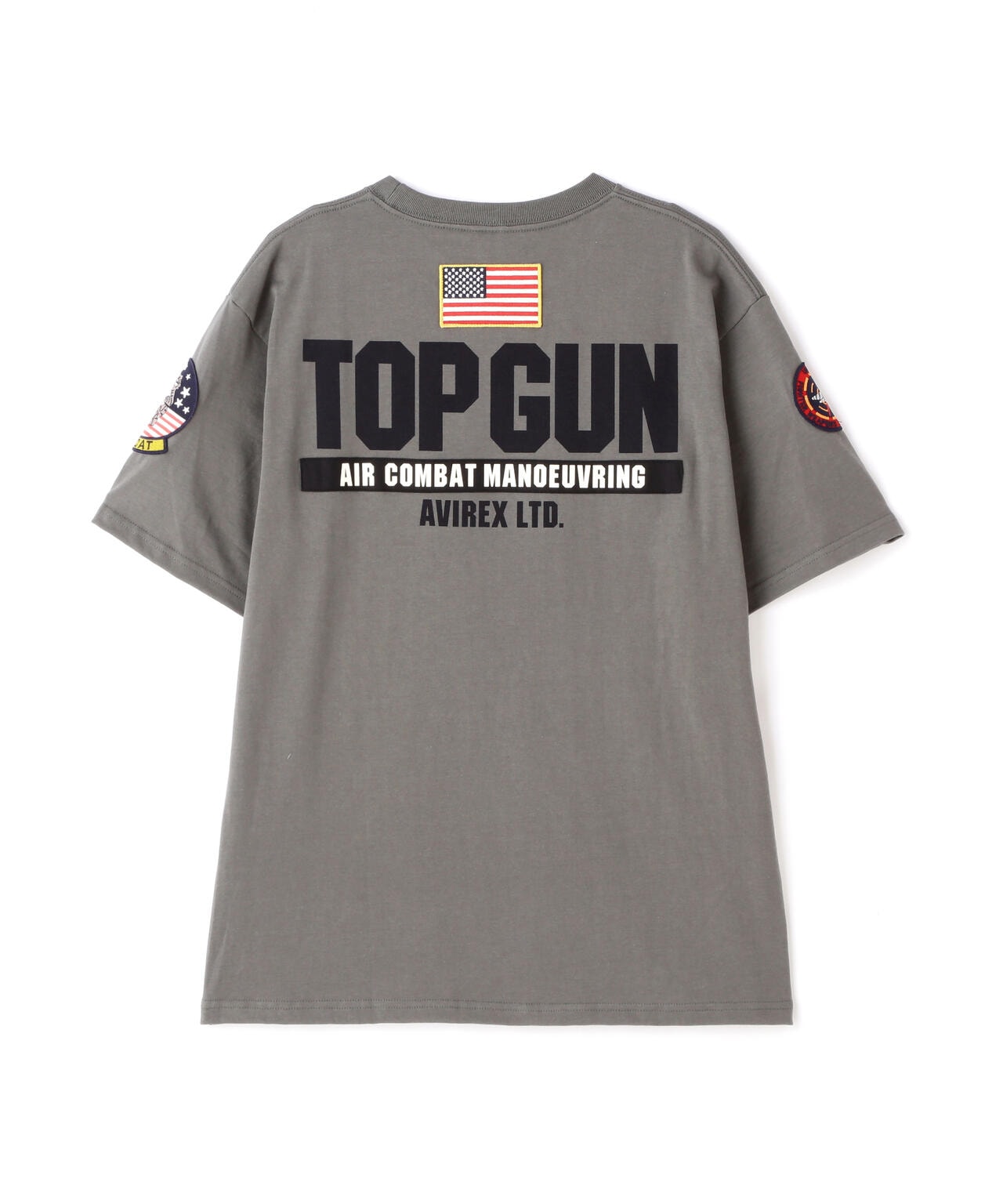 TOP GUN PATCH u0026 PRINT T-SHIRT / トップガン パッチ ＆ プリント Tシャツ | AVIREX ( アヴィレックス )  | US ONLINE STORE（US オンラインストア）