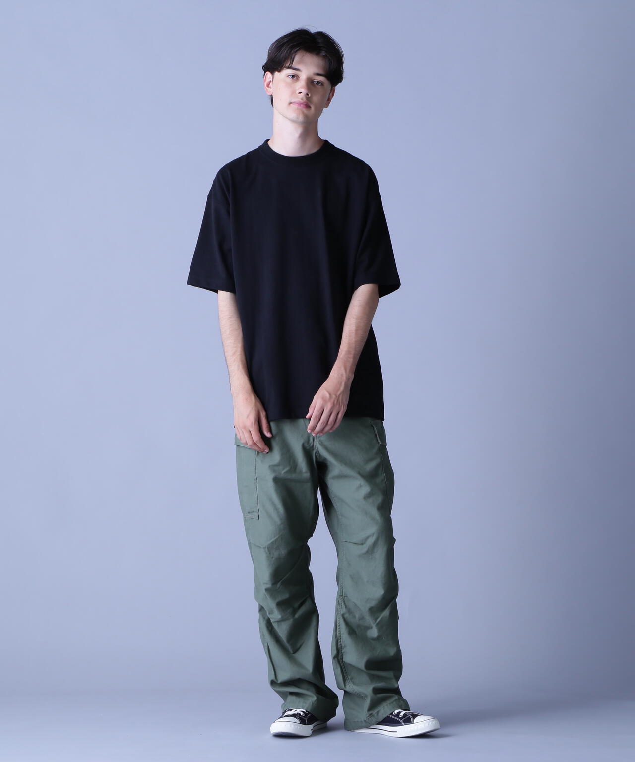 BASIC HEAVYWEIGHT S/S T-SHIRT / ベーシック ヘビーウェイト 半袖 Tシャツ/ AVIREX / アヴィレッ