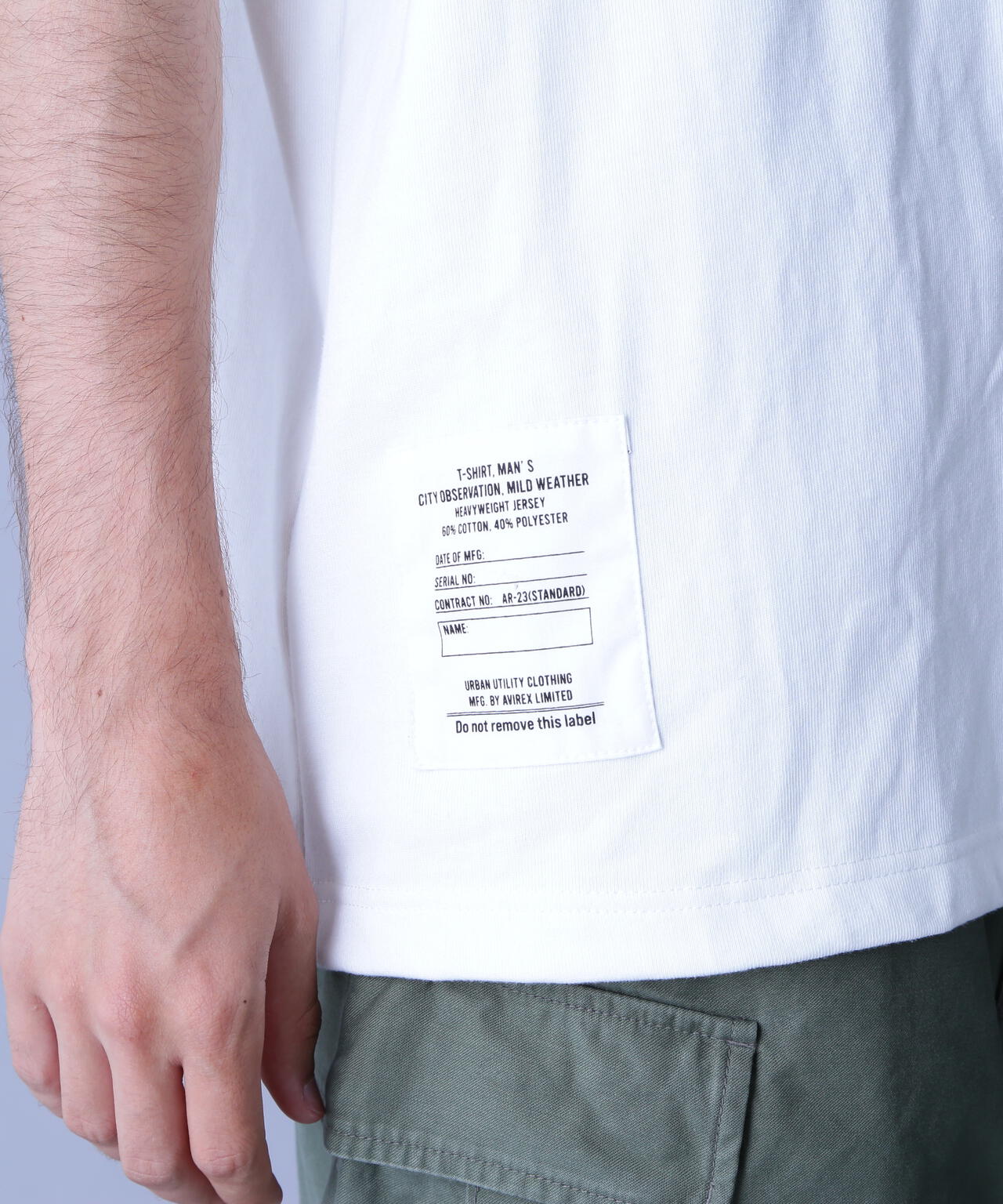 BASIC HEAVYWEIGHT S/S T-SHIRT / ベーシック ヘビーウェイト 半袖 Tシャツ/ AVIREX / アヴィレッ