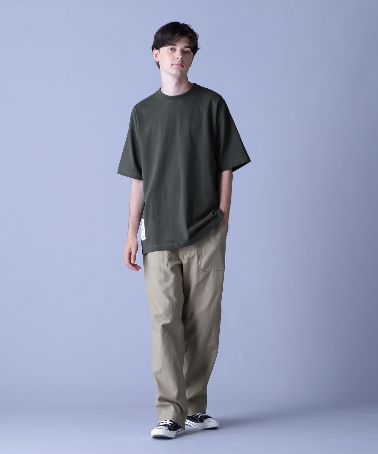 BASIC HEAVYWEIGHT S/S T-SHIRT / ベーシック ヘビーウェイト 半袖 Tシャツ/ AVIREX / アヴィレッ