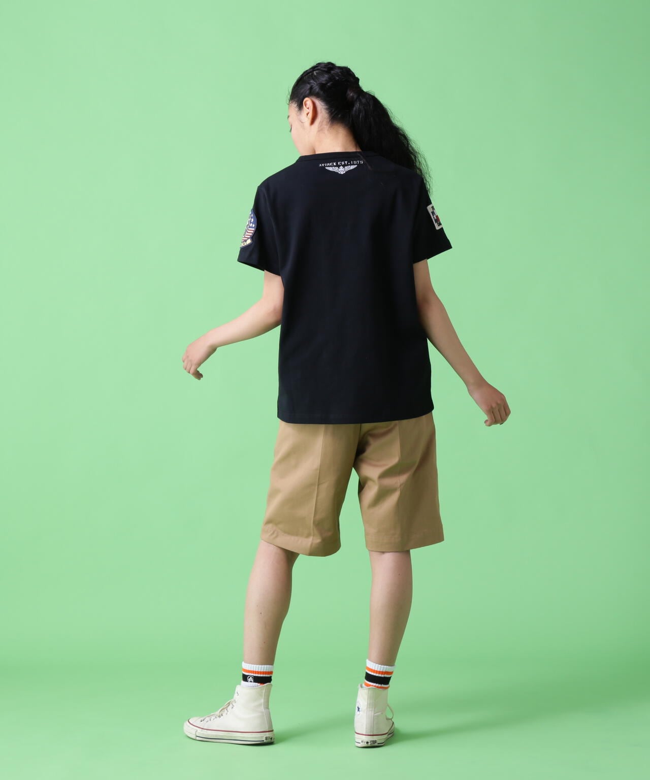 《WEB＆DEPOT限定》トップガン ワッペン Tシャツ/ TOP GUN WAPPEN S/S CREW NECK T-SHIRT