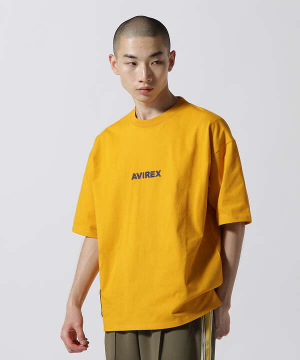 《WEB&DEPOT限定》CORE LOGO EMBROIDERY T-SHIRT/コア ロゴ エンブロイダリー Tシャツ/AVIREX