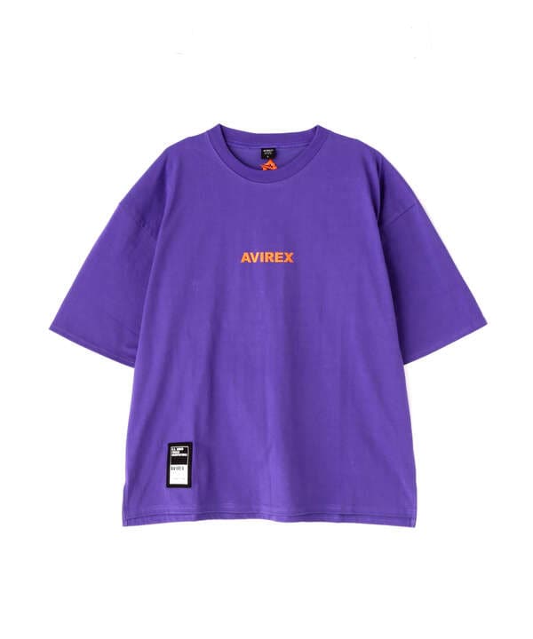 《WEB&DEPOT限定》CORE LOGO EMBROIDERY T-SHIRT/コア ロゴ エンブロイダリー Tシャツ/AVIREX