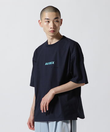 《WEB&DEPOT限定》CORE LOGO EMBROIDERY T-SHIRT/コア ロゴ エンブロイダリー Tシャツ/AVIREX