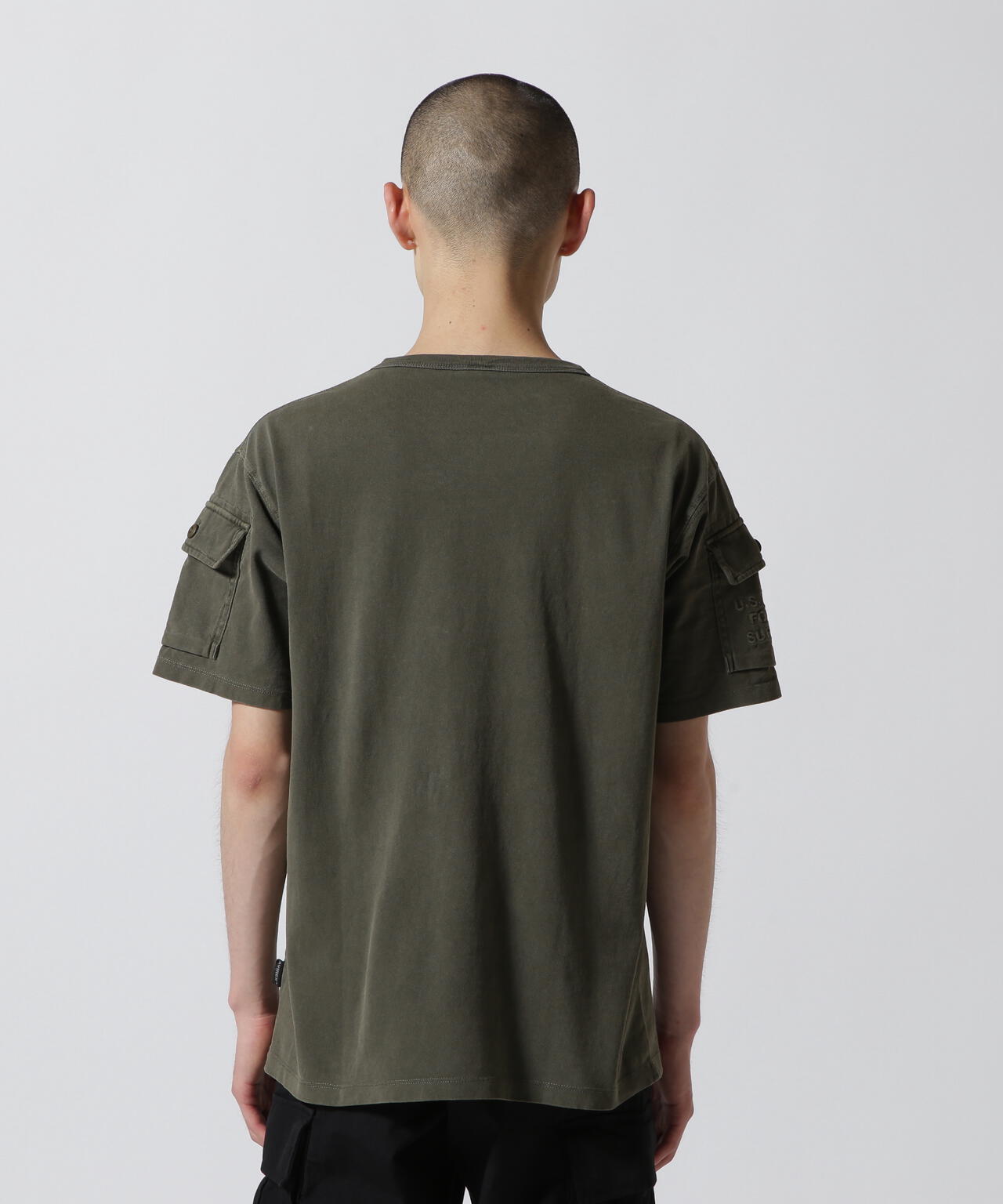 WEB&DEPOT限定》GARMENT DYE FATIGUE T-SHIRT | AVIREX