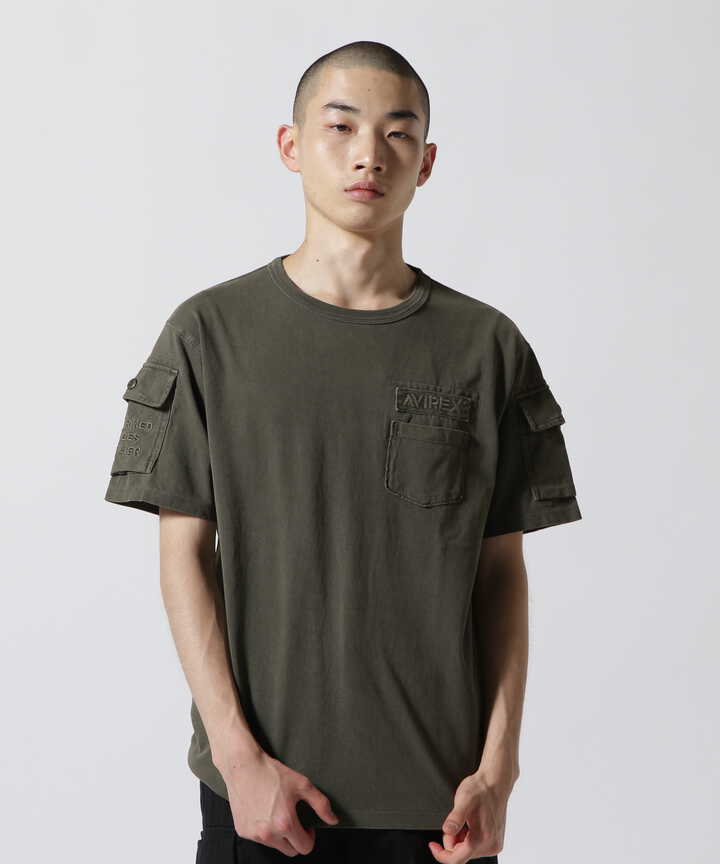 《WEB&DEPOT限定》GARMENT DYE FATIGUE T-SHIRT