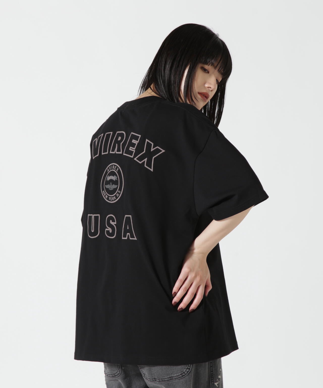 VARSITY LOGO T-SHIRT/バーシティーロゴティーシャツ