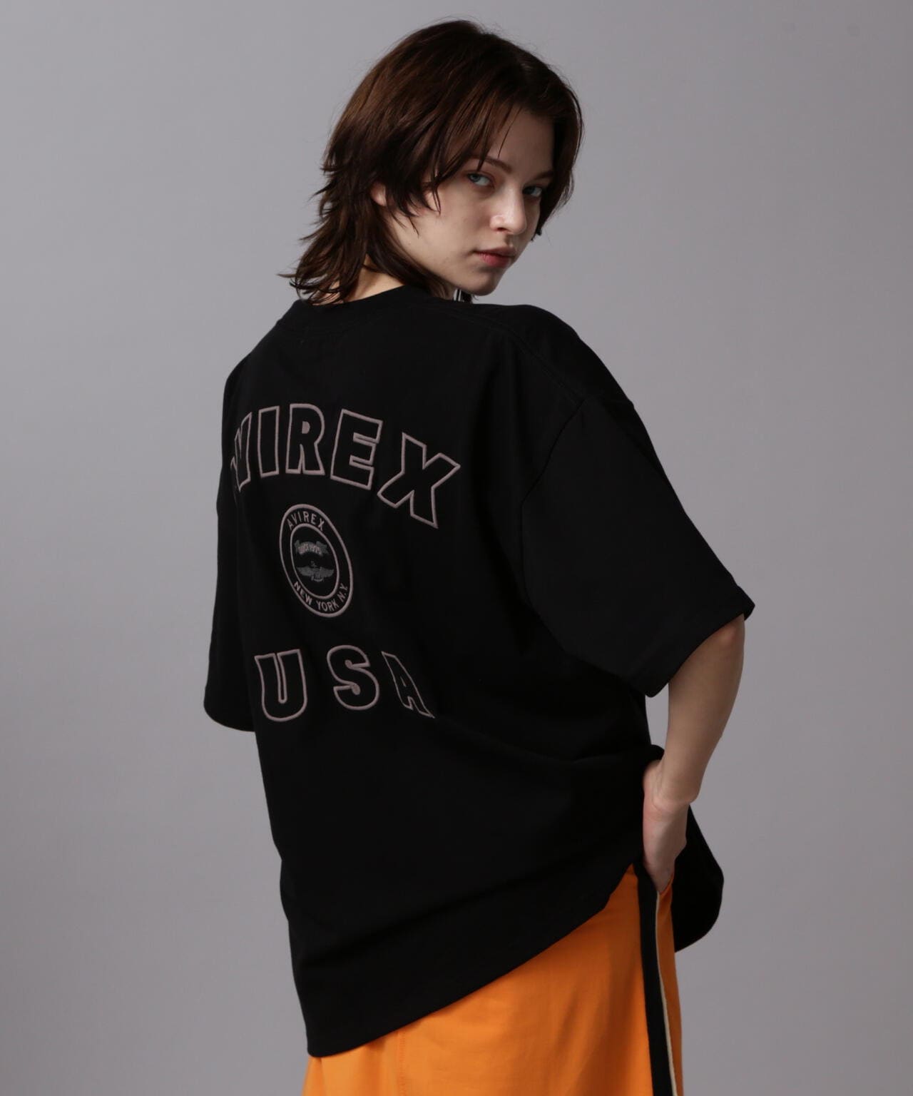 VARSITY LOGO T-SHIRT/バーシティーロゴティーシャツ