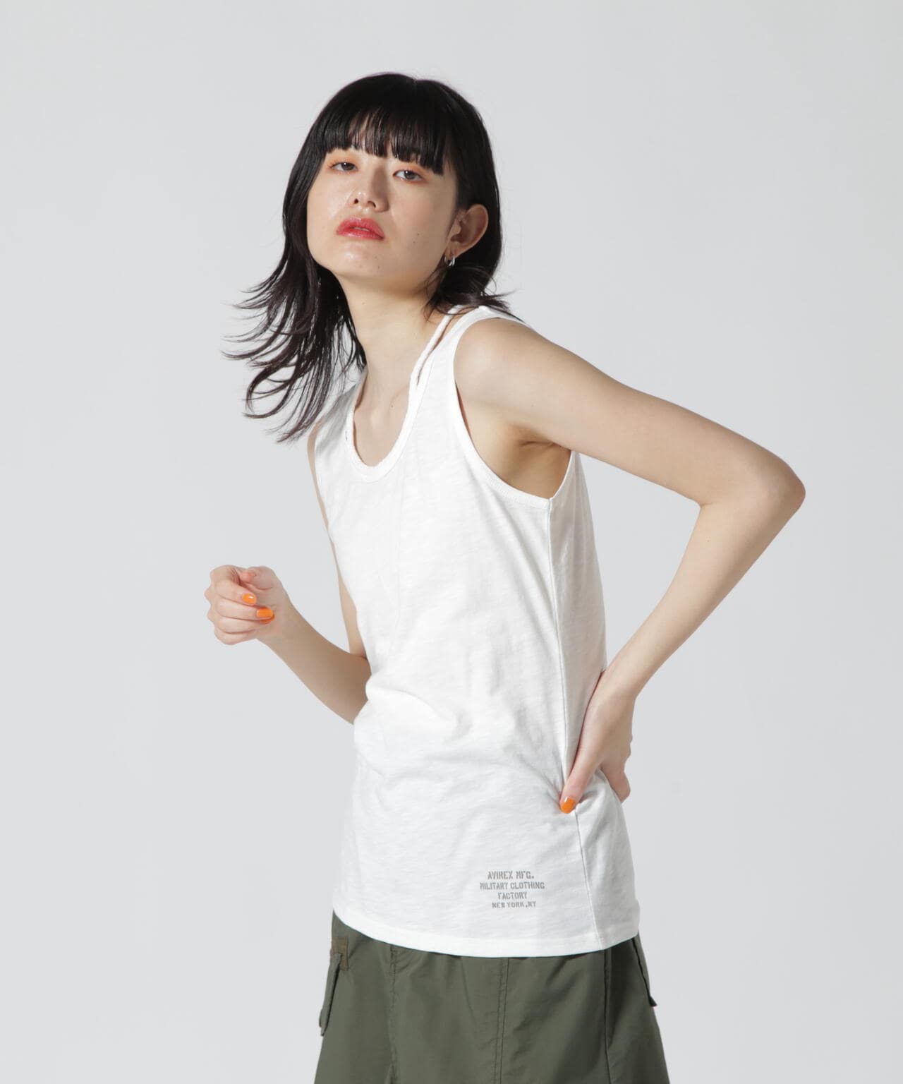 ブレード タンクトップ/BRAID TANK TOP