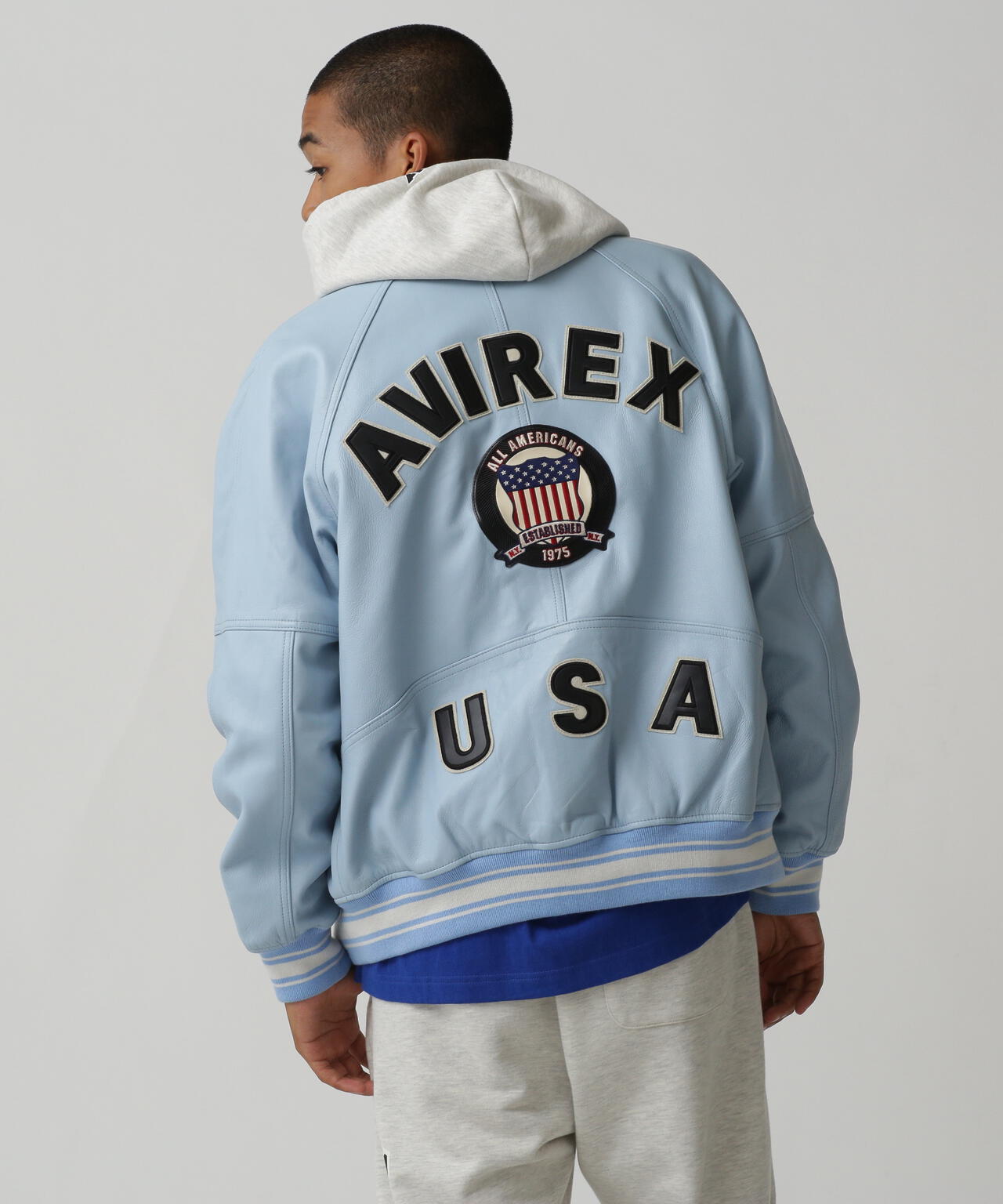 LIGHT SIGNATURE VARSITY JACKET/ライト シグネチャー バーシティー ジャケット | AVIREX ( アヴィレックス )  | US ONLINE STORE（US オンラインストア）