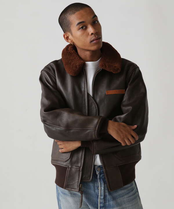 G-1 FLIGHT JACKET ANTIQUE LAMB / G-1 フライトジャケット