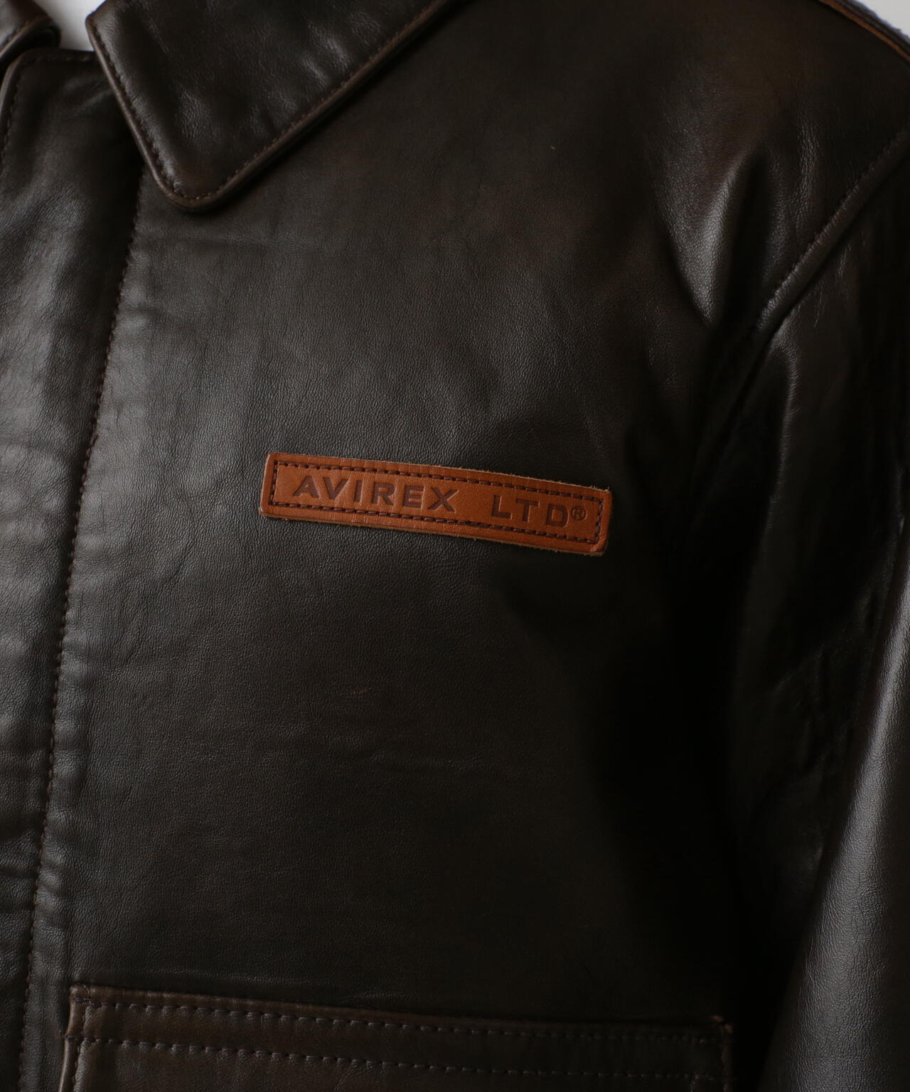 A-2 FLIGHT JACKET ANTIQUE LANB / A-2 フライトジャケット アンティークラム / AVIREX / アヴィ |  AVIREX ( アヴィレックス ) | US ONLINE STORE（US オンラインストア）