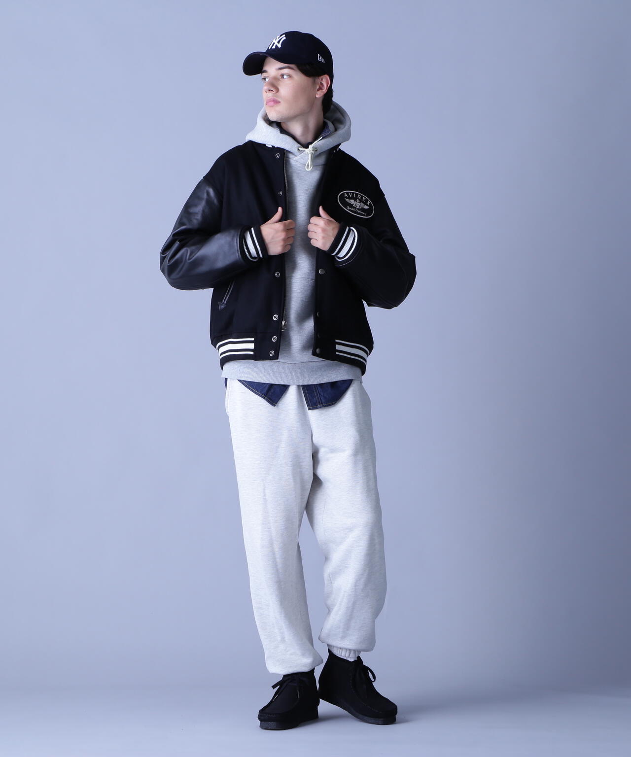 SUGNATUR VARSITY JACKET / シグネチャー バーシティ ジャケット / AVIREX / アヴィレックス