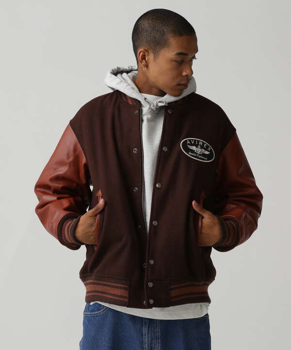 SUGNATUR VARSITY JACKET / シグネチャー バーシティ ジャケット / AVIREX / アヴィレックス