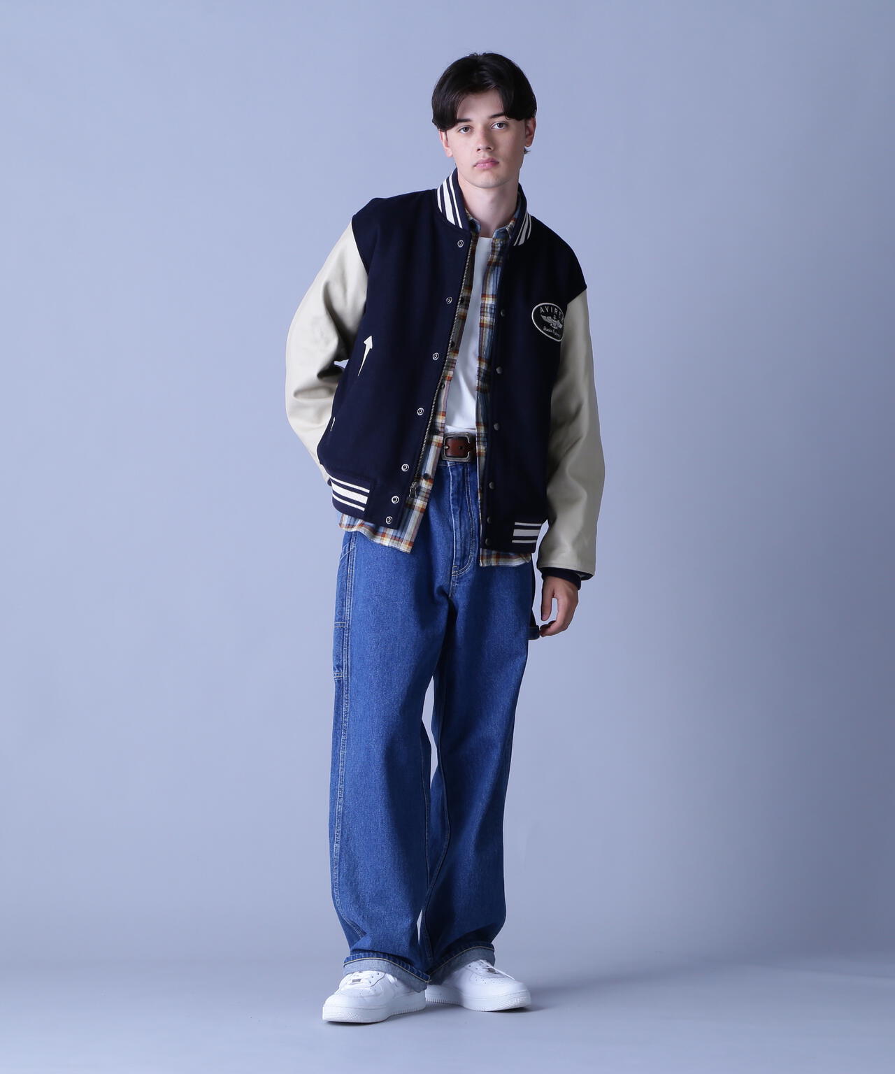 SUGNATUR VARSITY JACKET / シグネチャー バーシティ ジャケット / AVIREX / アヴィレックス