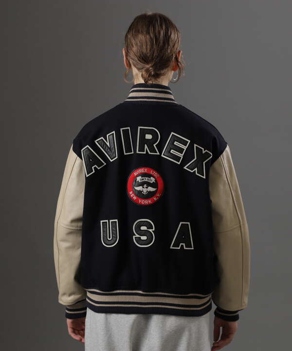 AVIREX USA レザージャケット コート メンズ Lサイズゆっこ_色々断捨離
