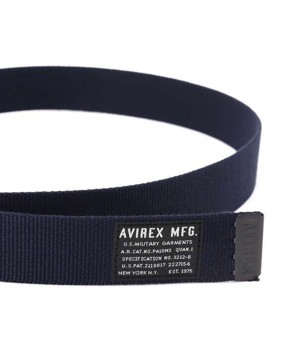 《直営店限定》MILITARY BELT / ミリタリー ベルト / AVIREX / アヴィレックス