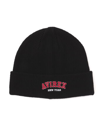 LOGO WATCH CAP / ロゴ ワッチ キャップ / ビーニー / AVIREX / アヴィレックス
