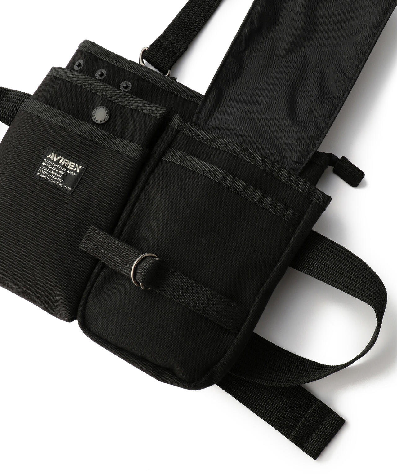 EAGLE POLYESTER WAIST BAG/イーグル ポリエステル ウエストバッグ